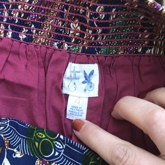 Anthropologie Striped Skirt - Picture 3 of 3